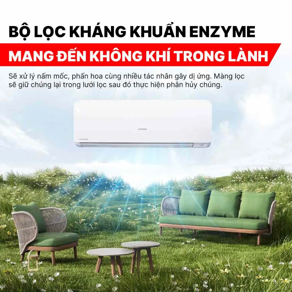 Điều hòa Mitsubishi Heavy 12000BTU SRK/SRC13YXS-W5