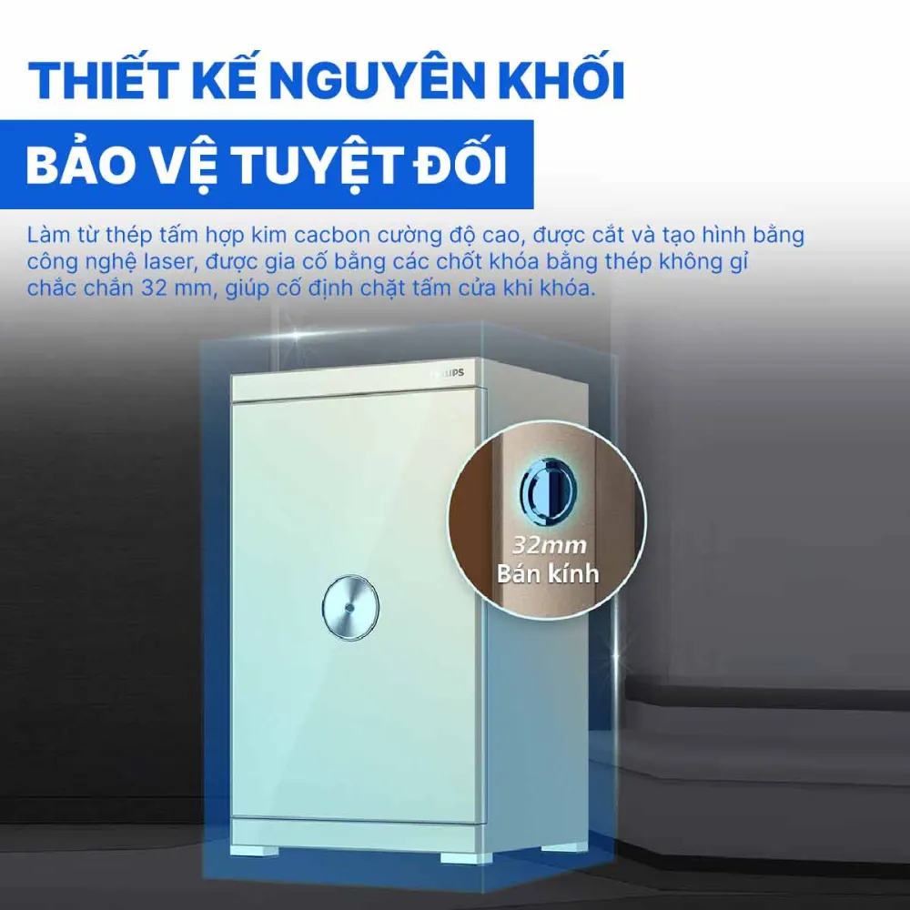 Két sắt Philips SBX602-6CU 89kg