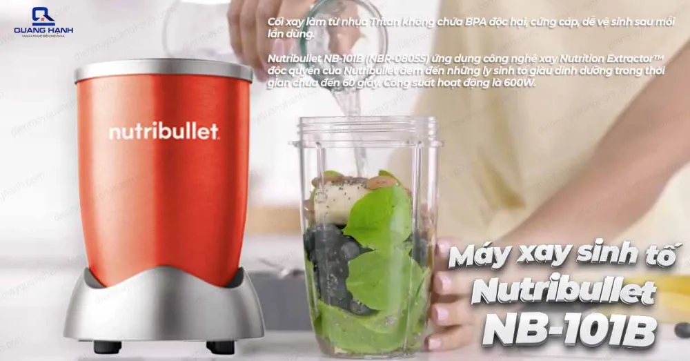 Máy xay sinh tố Nutribullet NB-101B