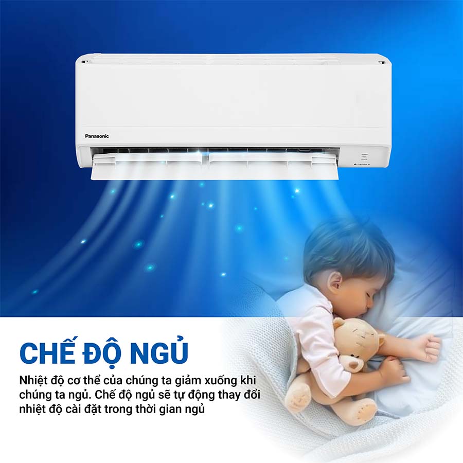 Chế độ ngủ duy trì nhiệt độ ổn định suốt đêm