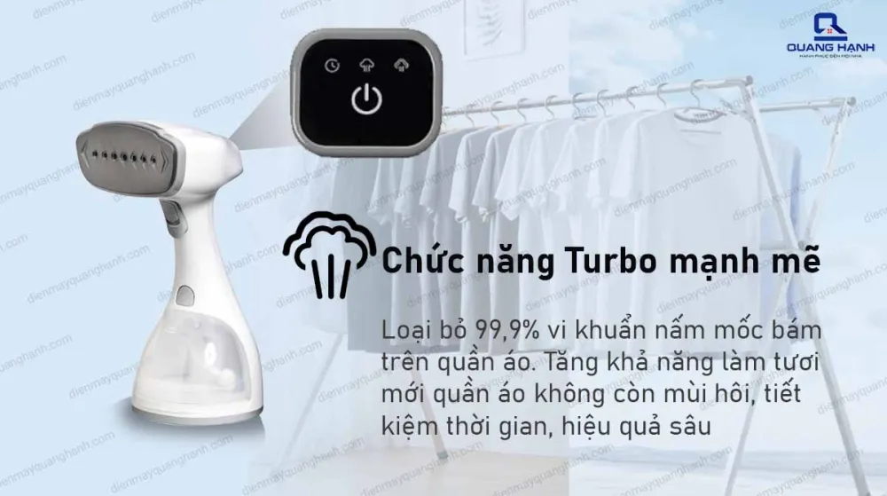 Bàn là hơi nước cầm tay LEBENLANG LBD528W