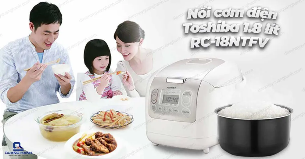 Nồi cơm điện TOSHIBA RC-18NTFV
