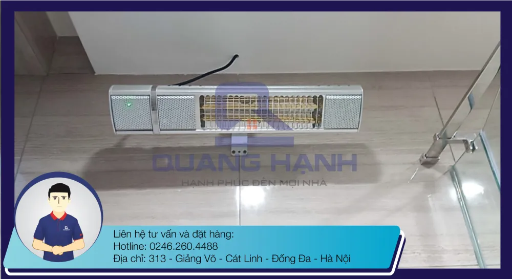 Đèn sưởi hồng ngoại Braun Kohn K150