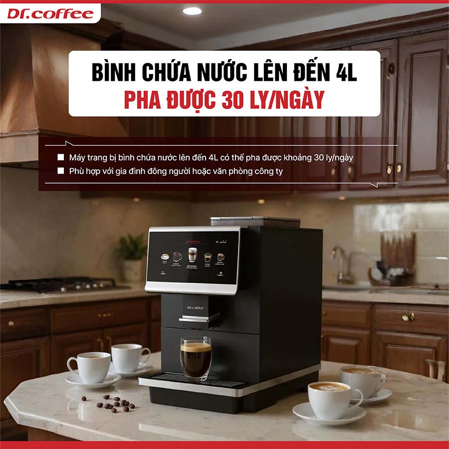 Máy pha cà phê tự động Dr.Coffee C12