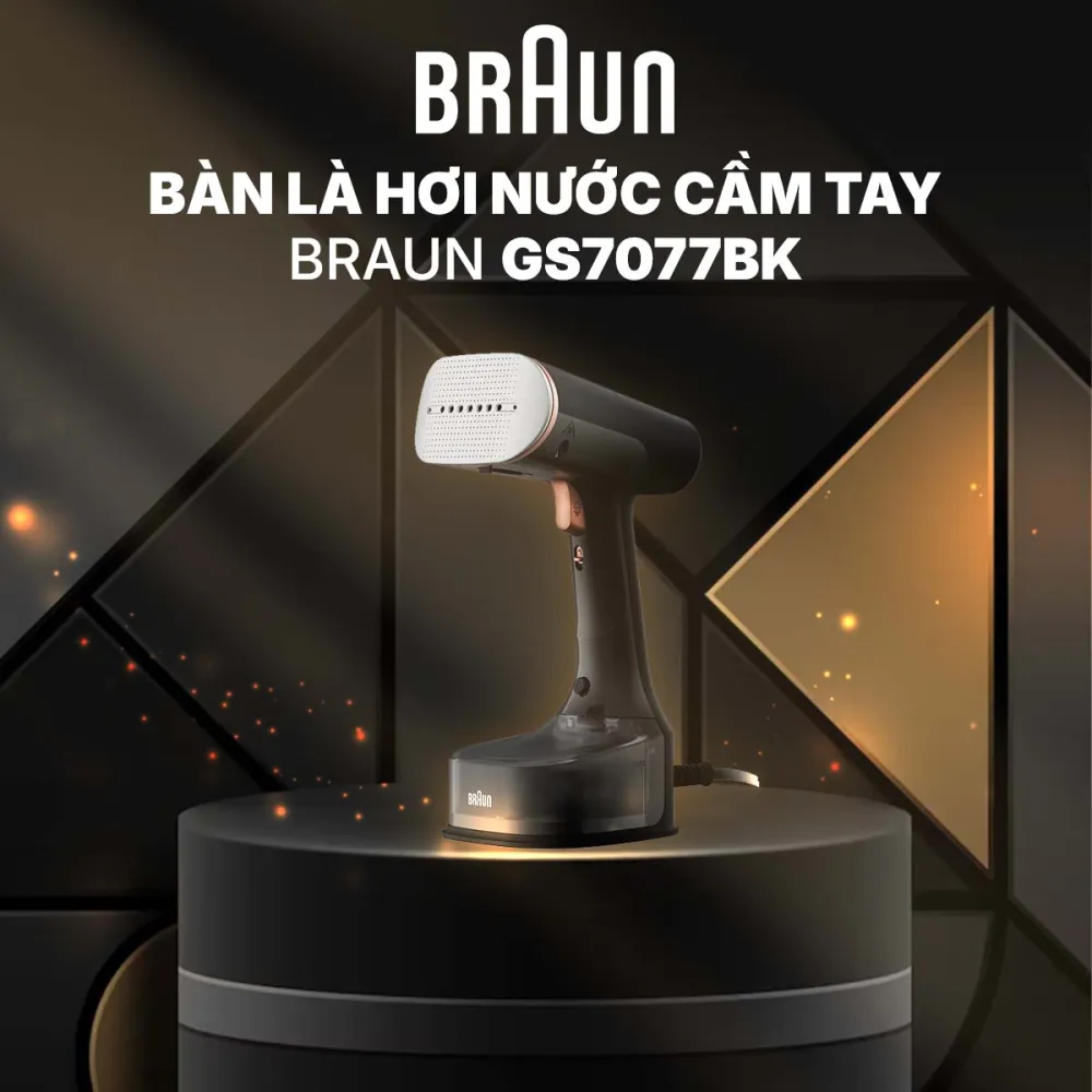Bàn ủi hơi nước Braun GS7077BK