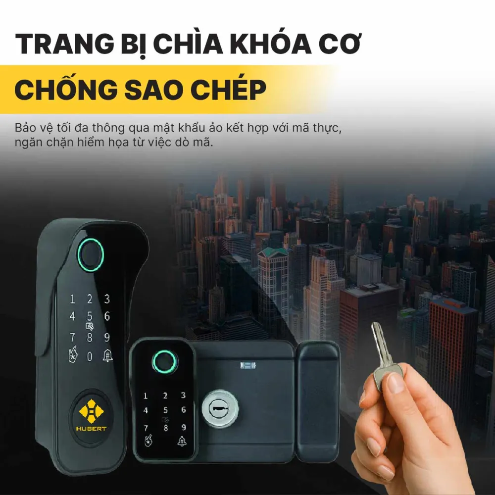 Khóa điện tử Hubert HB CC78