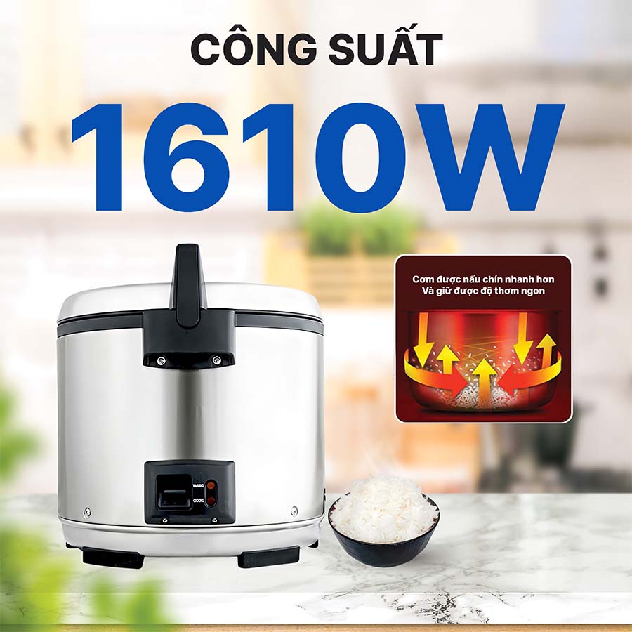 Nồi cơm điện tử Tiger JNO-B36W 3.6L