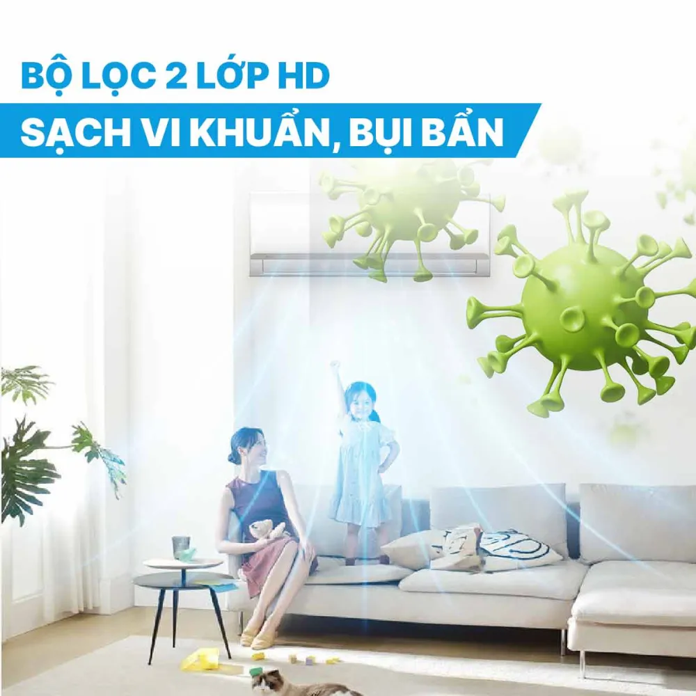 Điều hòa Midea Inverter 1 HP MSAFC-10CRDN8