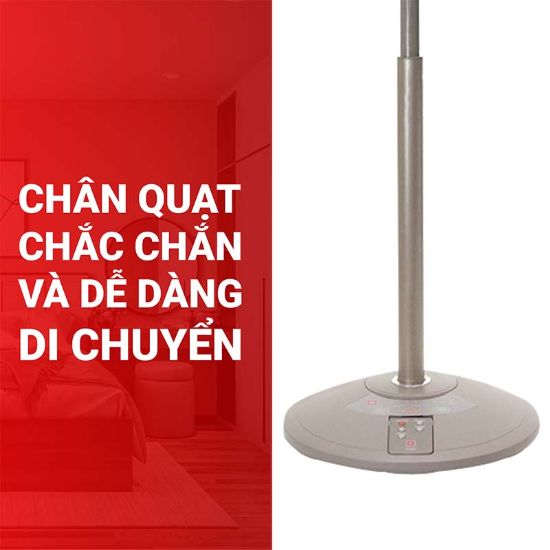 Quạt lửng KDK N30NH màu nâu đồng