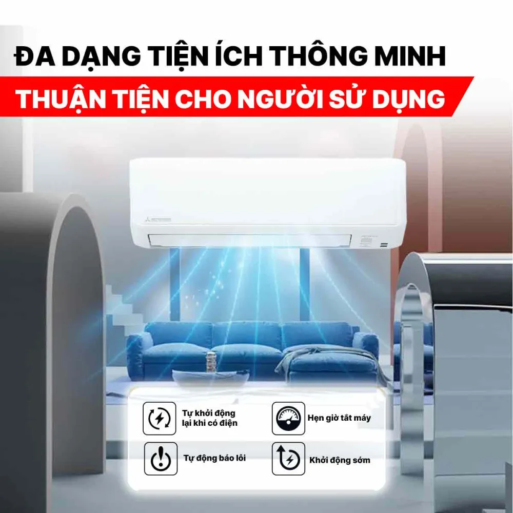 Điều hòa Mitsubishi Heavy 18000BTU SRK/SRC18YYP-W5