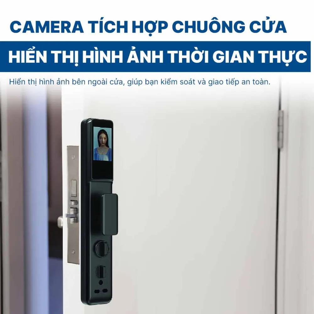 Khoá điện tử Hyundai cửa gỗ HY-SLA808F