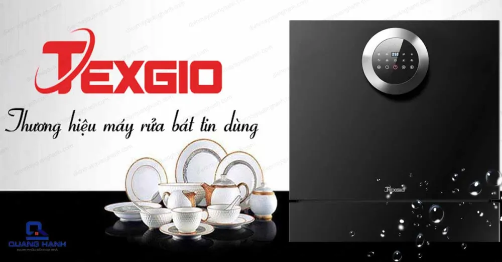 Máy rửa chén bát có sấy khí nóng Texgio BI205