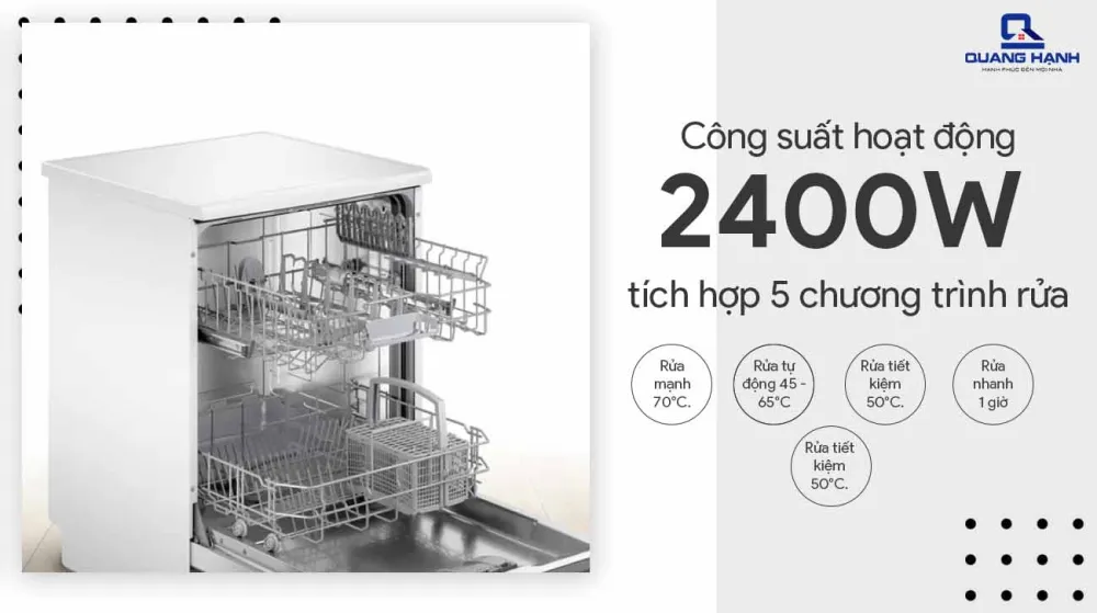 Máy rửa bát Bosch SMS2ITW04E