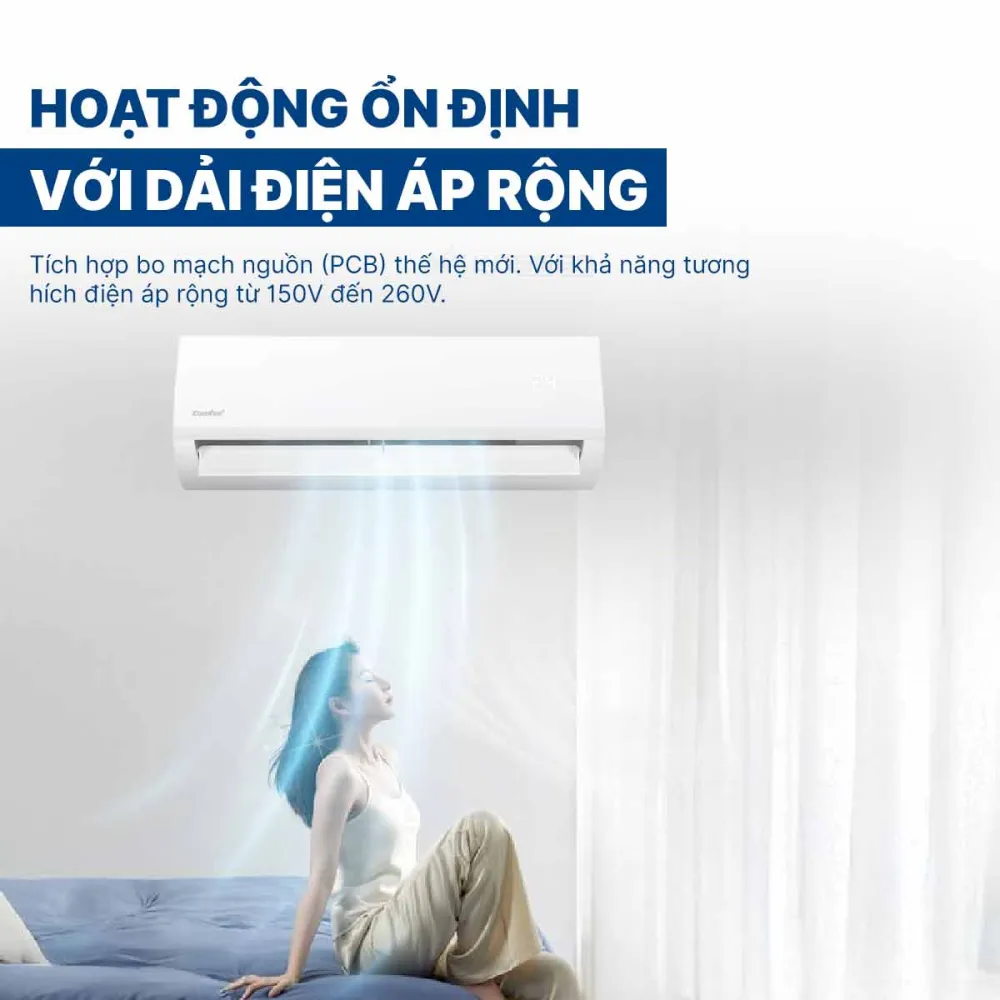Điều hòa Comfee 1 chiều 9000 BTU CFS-10FWFF-V