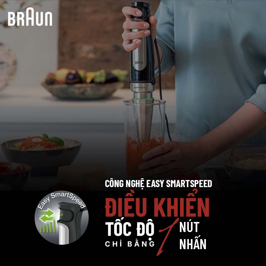 máy xay cầm tay Braun MultiQuick MQ7045X