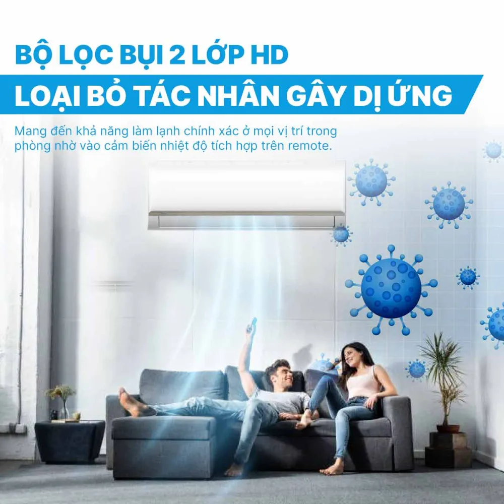 Điều hòa Midea 1 HP MSAFC-10CRN8
