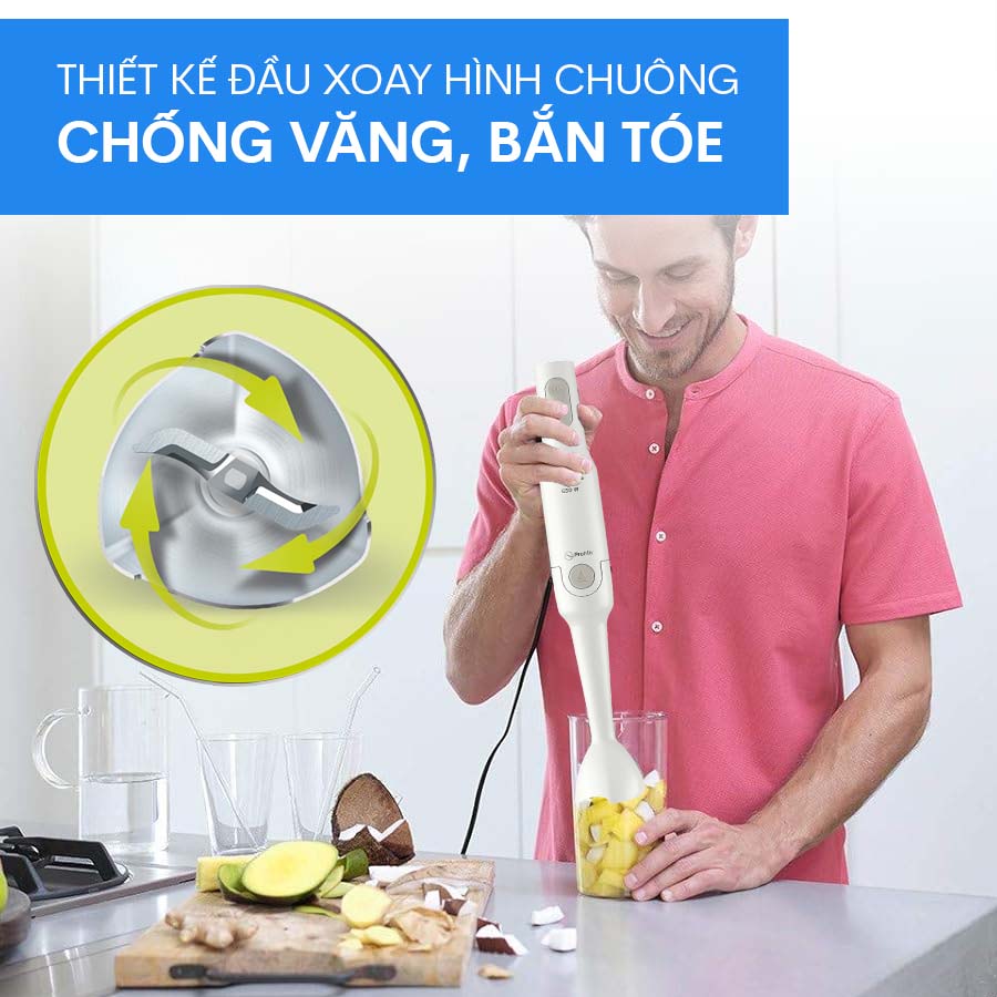 Máy xay sinh tố cầm tay Philips HR2531