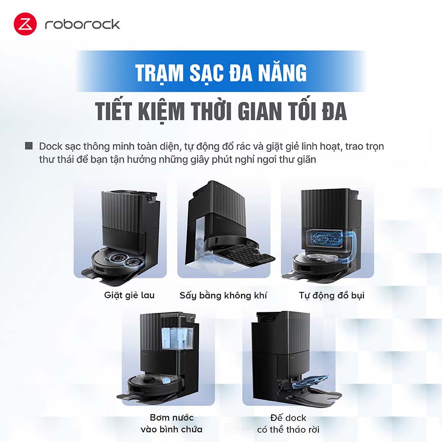 Robot hút bụi lau nhà Roborock QR 798