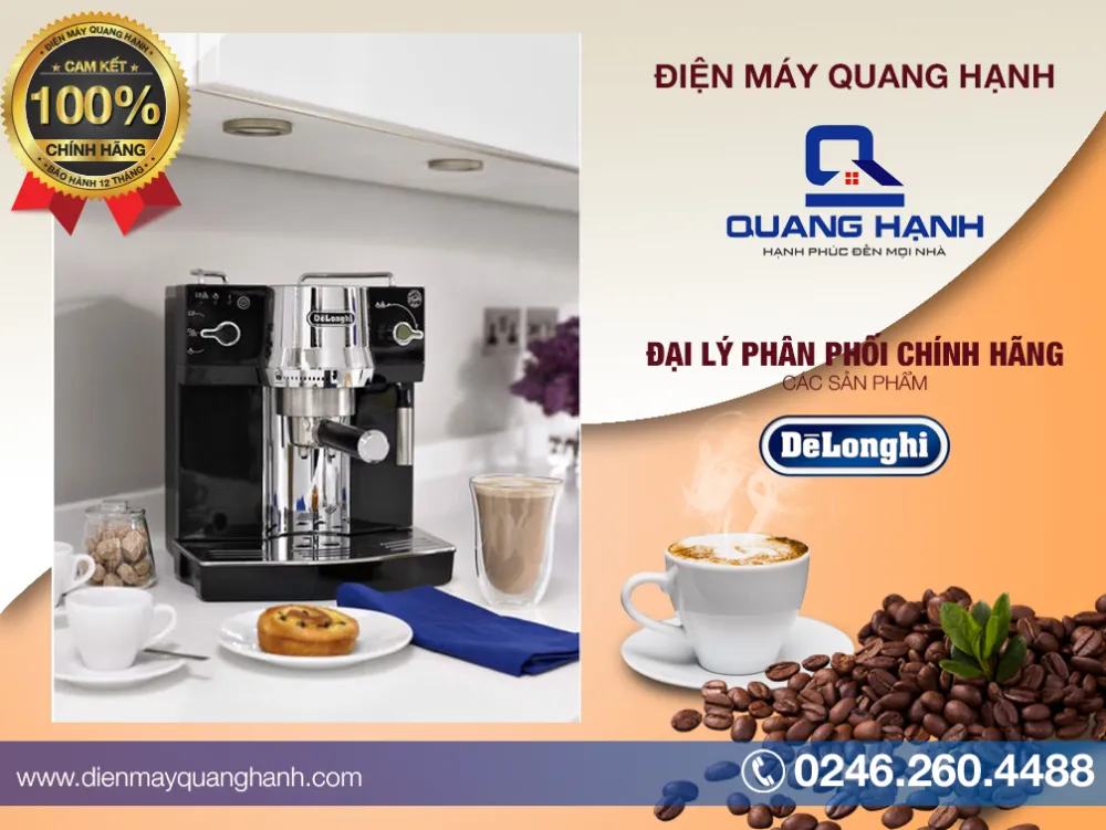 Delonghi, chính hãng, Điện Máy Quang Hạnh