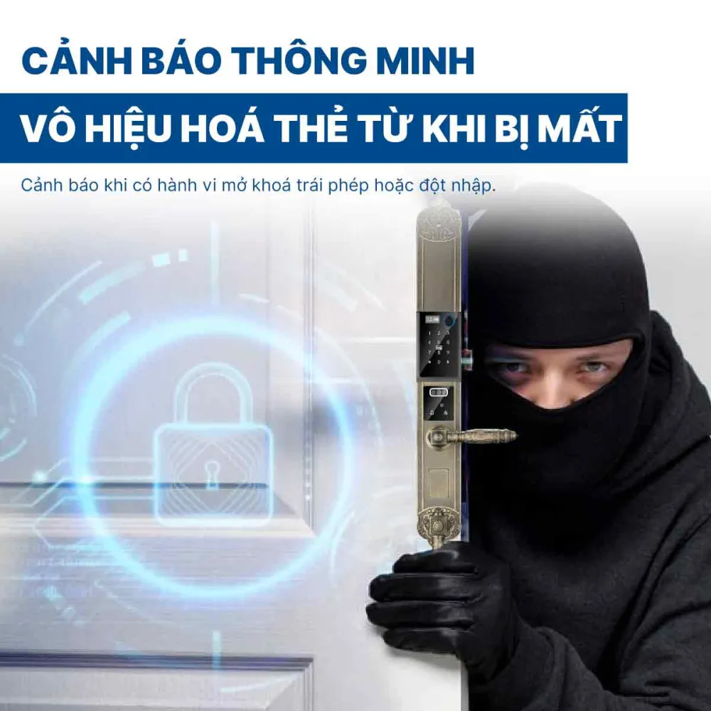 Khoá điện tử Hyundai đại sảnh HY-SLC8818 Bronze