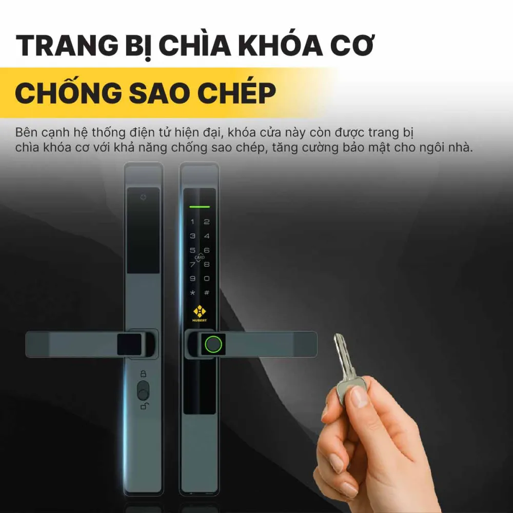 Khóa điện tử Hubert HB CN39