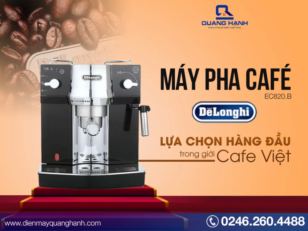 Máy pha cà phê Delonghi EC820.B