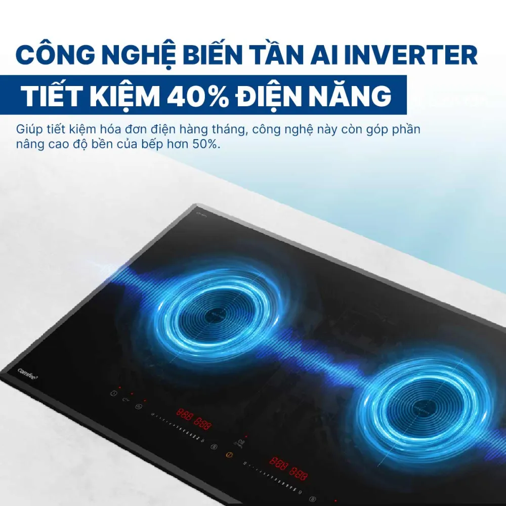 Bếp từ đôi Comfee CIH-44DIL