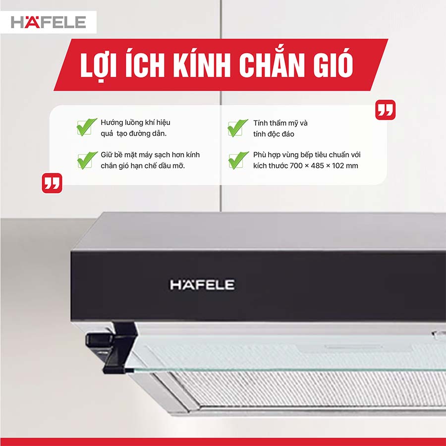 Máy hút mùi Hafele HC-H7031BB