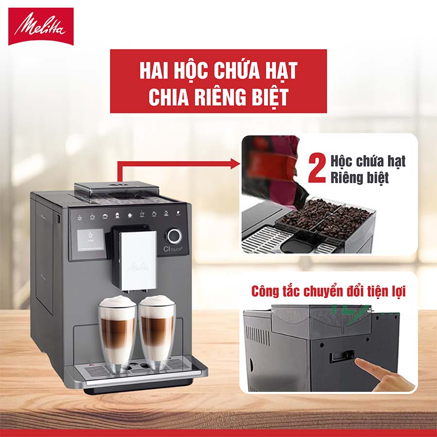 Máy pha cà phê Melitta Caffeo CI Touch Plus