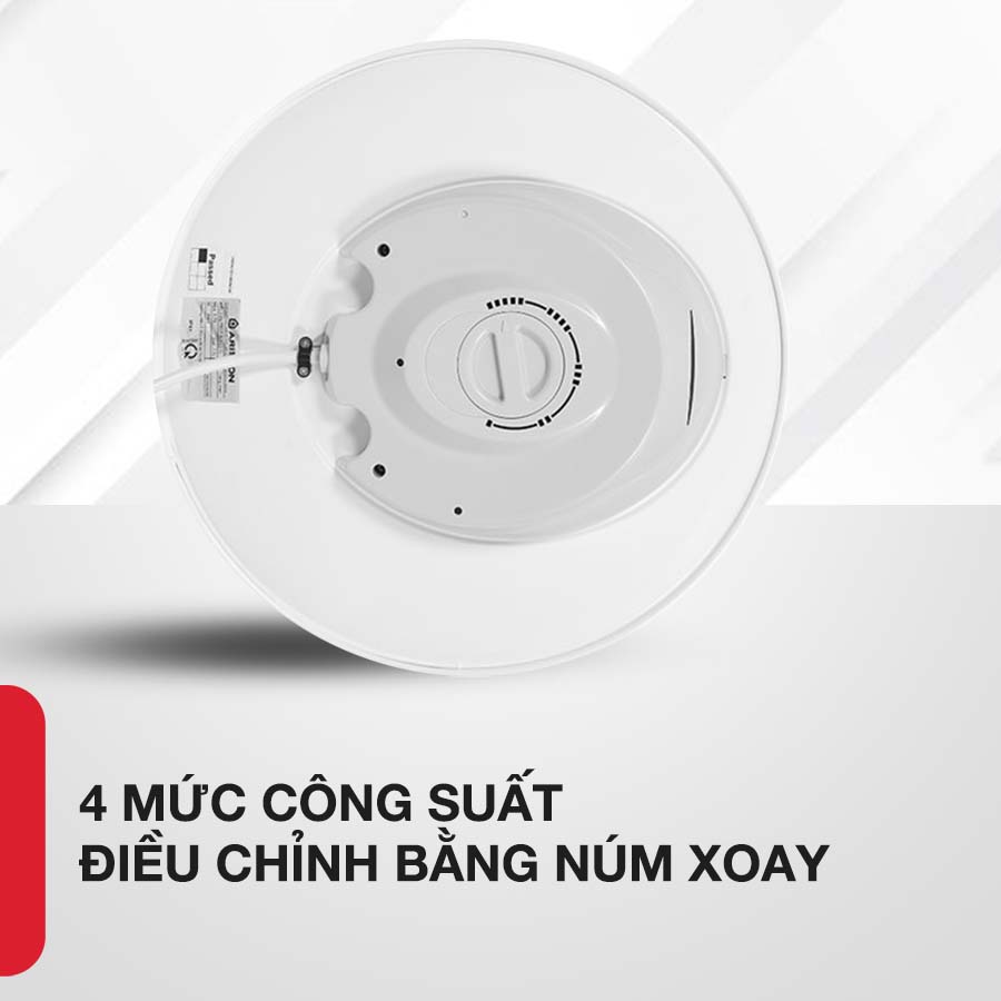 Bình nóng lạnh Ariston PRO R 100 H 2.5 FE thiết kế hiện đại, tiện lợi