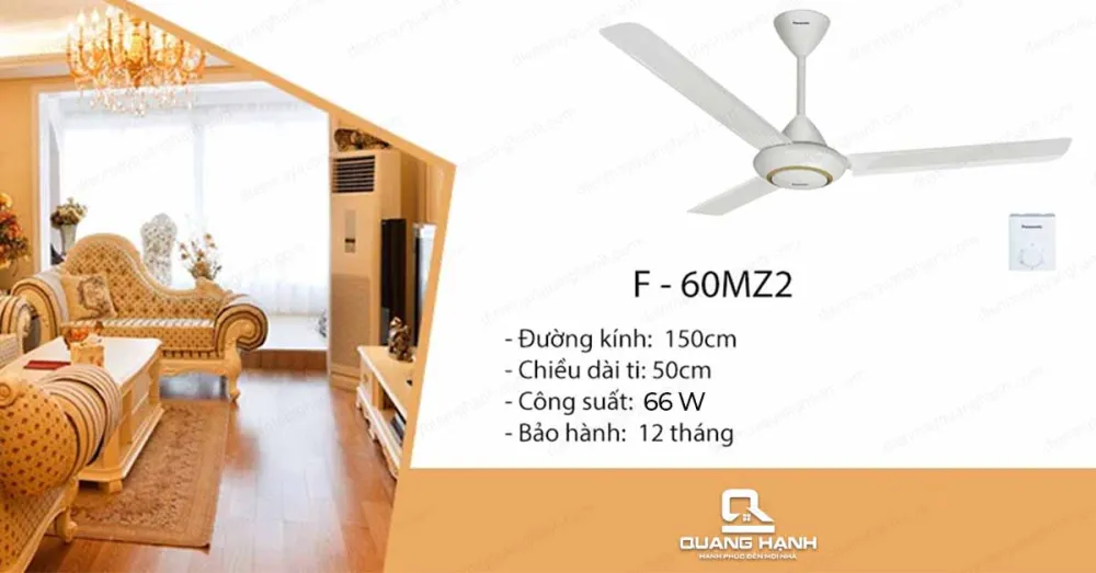 Quạt trần PANASONIC F-60MZ2