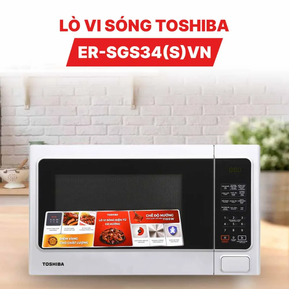Lò vi sóng Toshiba ER-SGS34(S)VN - 34 lít