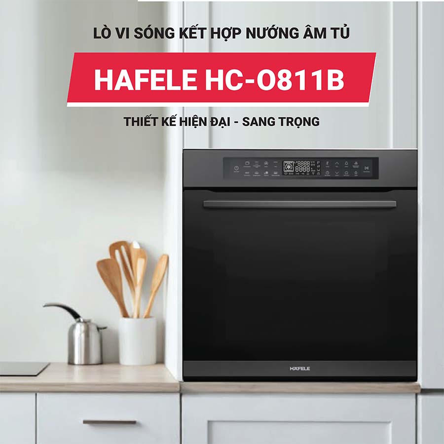 Lò nướng âm tủ 81 lít Hafele HC-O811B 495.10.035