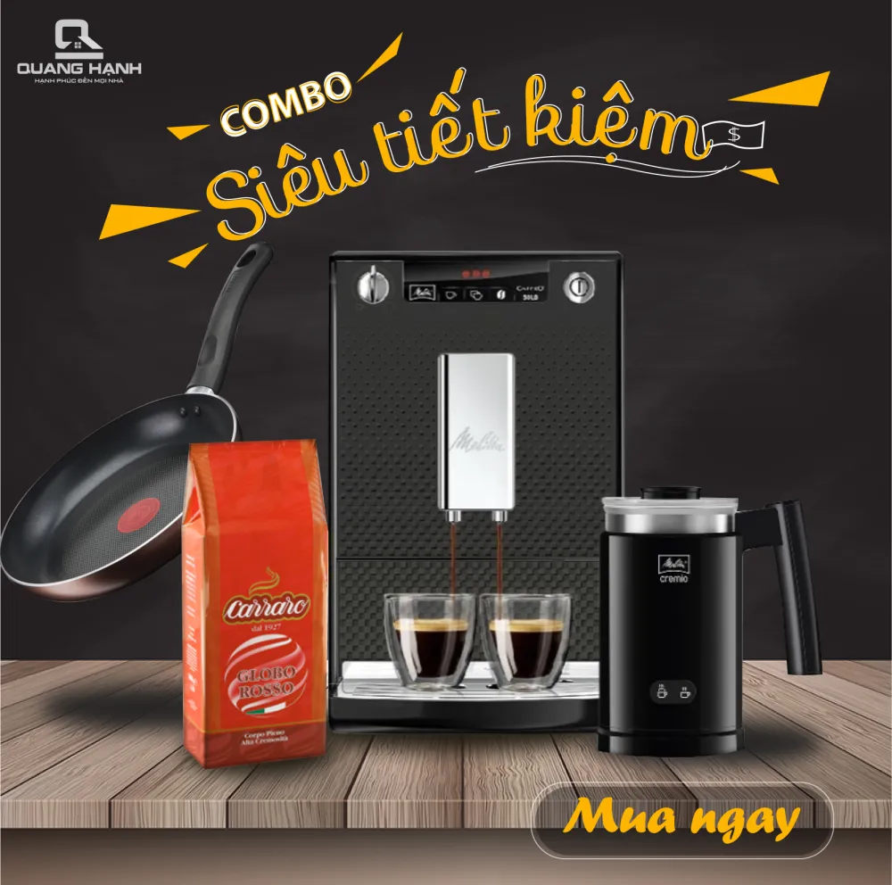 Máy pha cà phê tự động Melitta Caffeo Solo