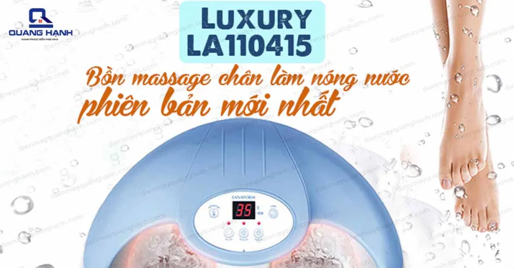Bồn ngâm chân hồng ngoại Lanaform Luxury LA110415 1