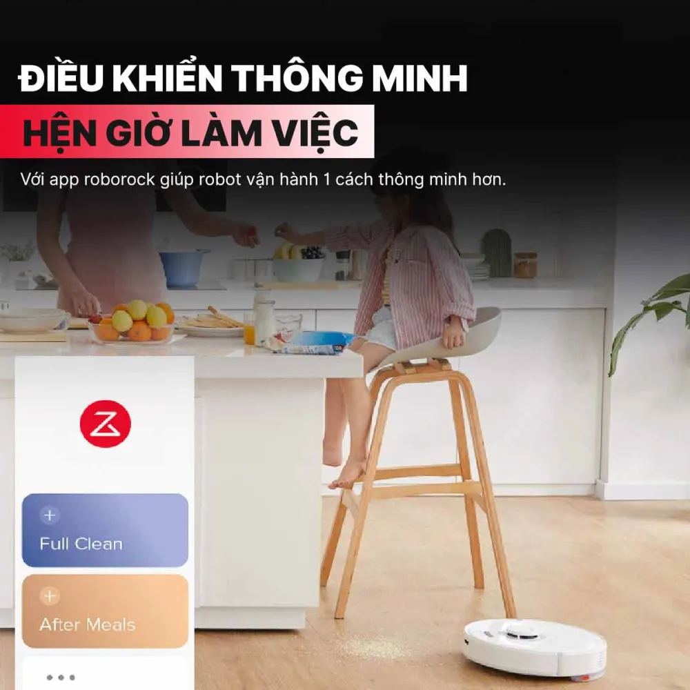 Robot Hút Bụi Lau Nhà Roborock Q7 Max Plus 