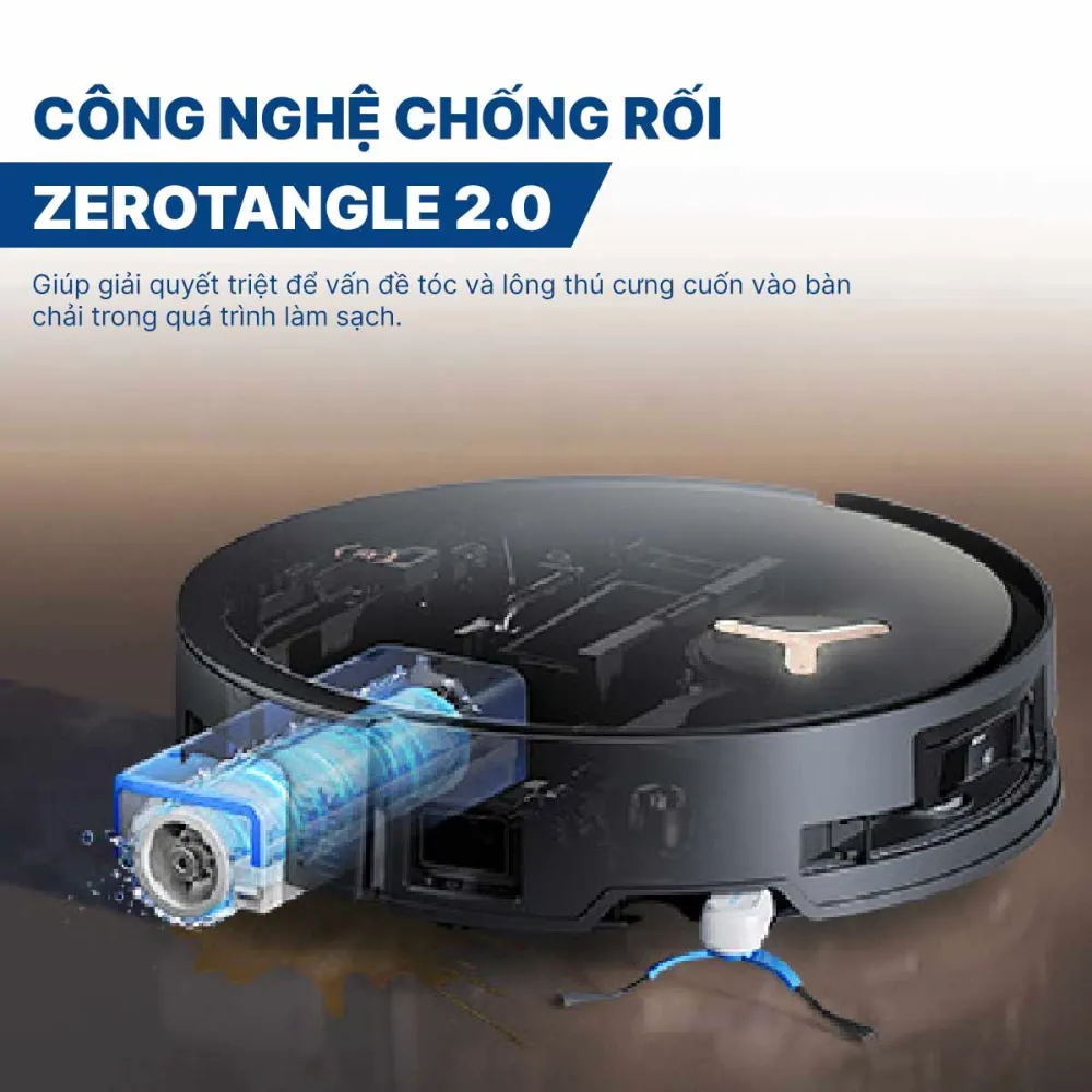 Robot hút bụi lau nhà Ecovacs Deebot X8 Pro Omni 2025