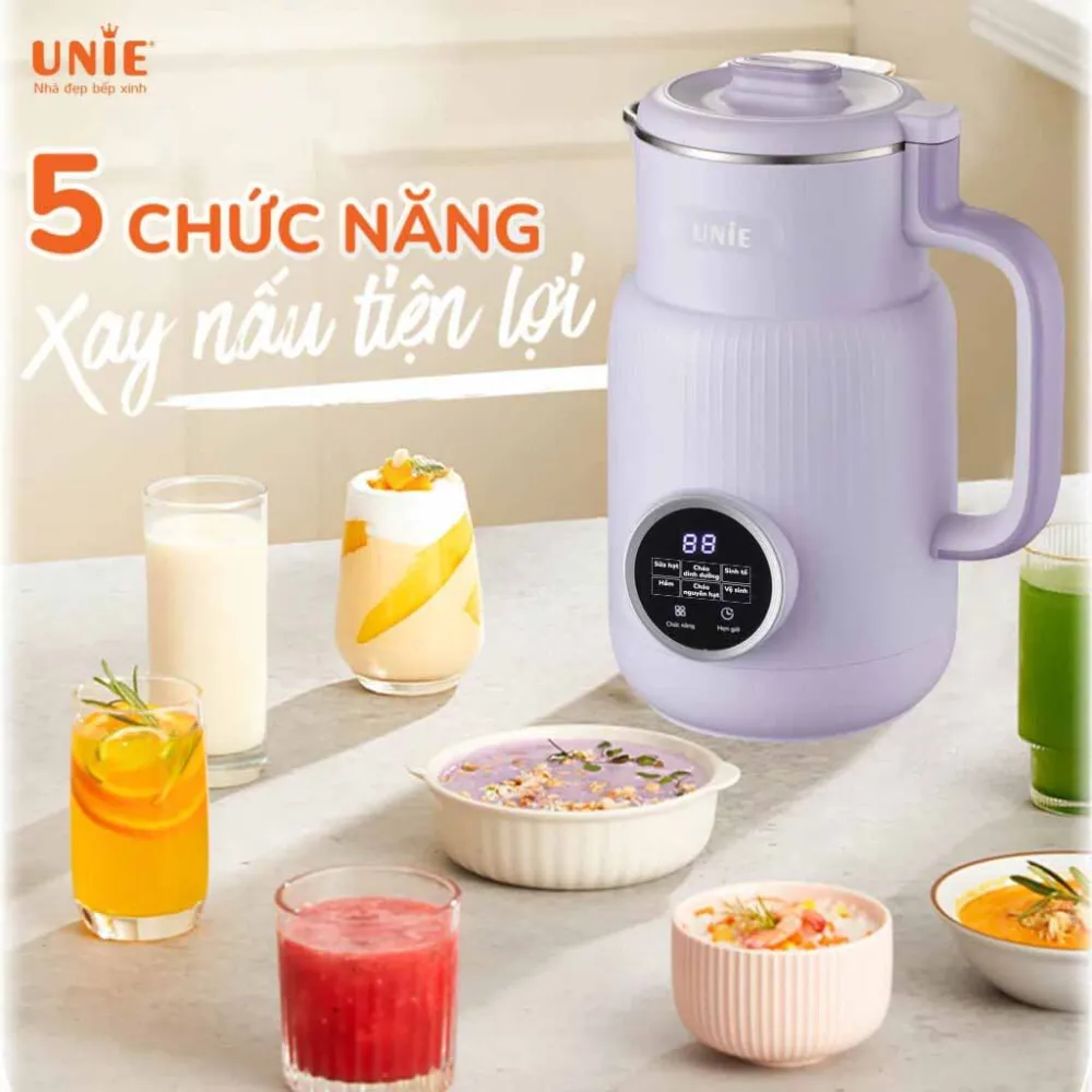 5 chức năng xay tiện lợi