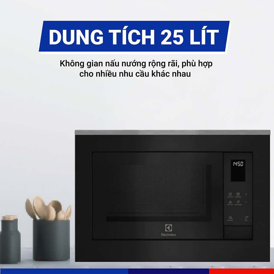 Lò vi sóng có nướng Electrolux EMSB25XG