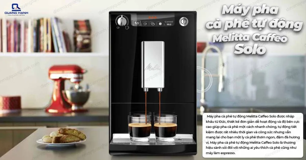 Máy pha cà phê tự động Melitta Caffeo Solo