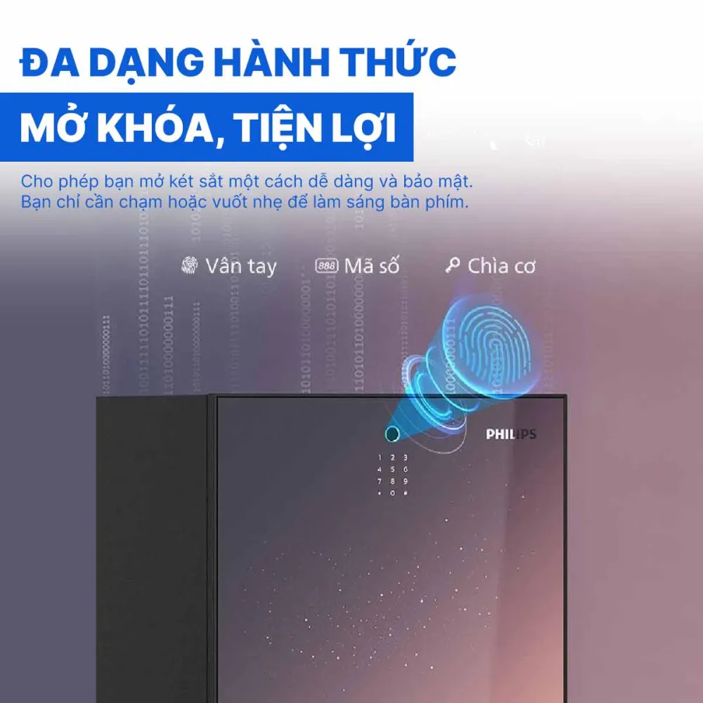 Két sắt Philips SBX501-7C0 111kg