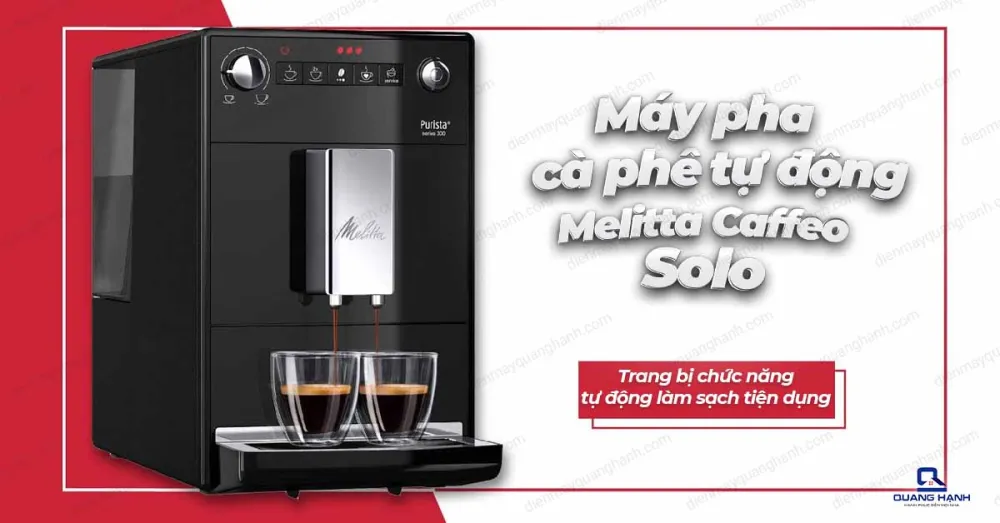 Máy pha cà phê tự động Melitta Caffeo Solo