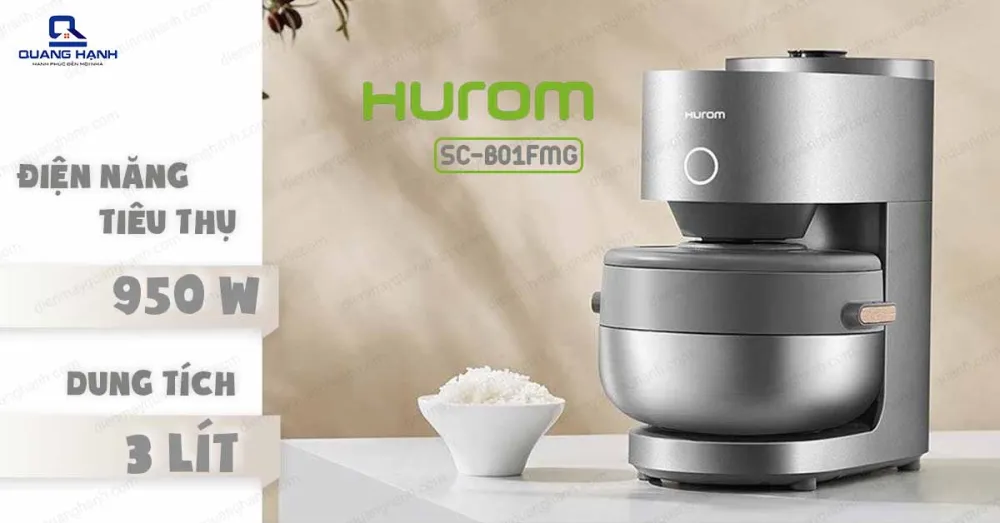 Nồi hấp đa năng Hurom Super Steam Pot SC-B01FMG