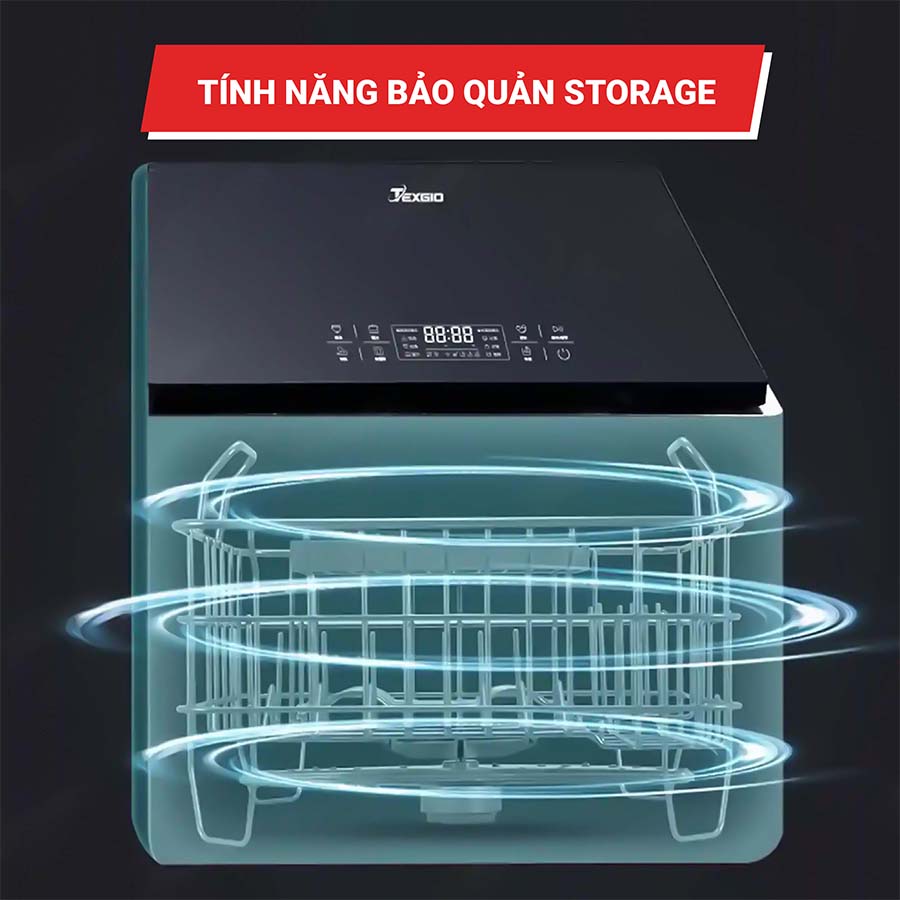 Máy rửa bát đa năng Texgio TGUS06HA