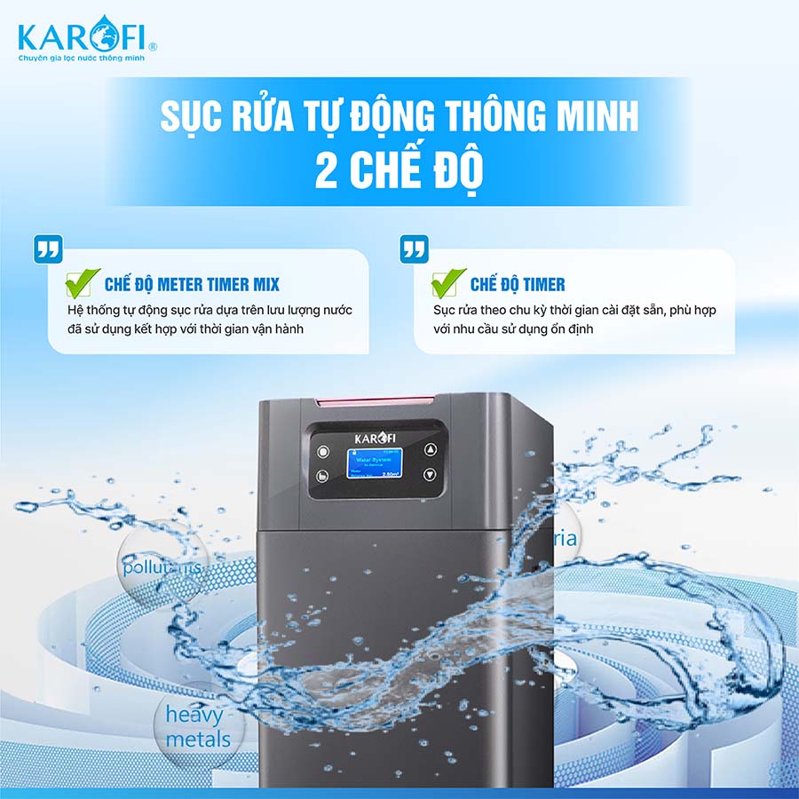 Lọc tổng trung tâm cao cấp Karofi KTF-P01