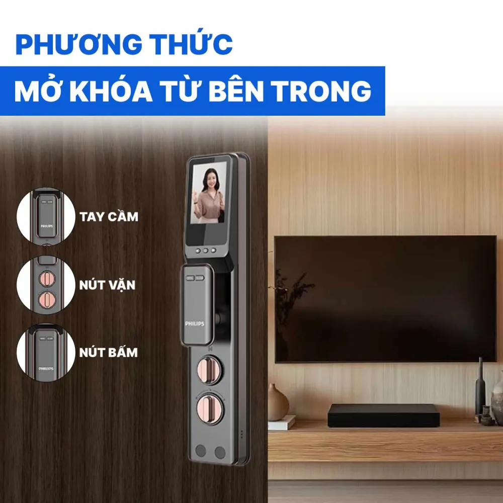 Khóa cửa thông minh Philips DDL303