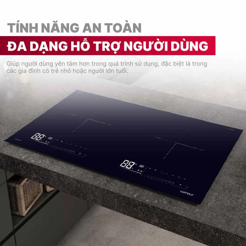 Bếp từ đôi Hafele HC-I7323B 536.61.886