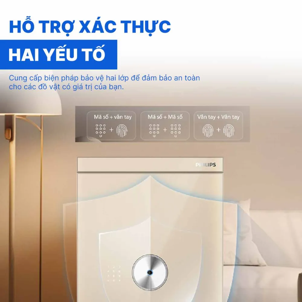 Két sắt Philips SBX602-5CU 71.5kg