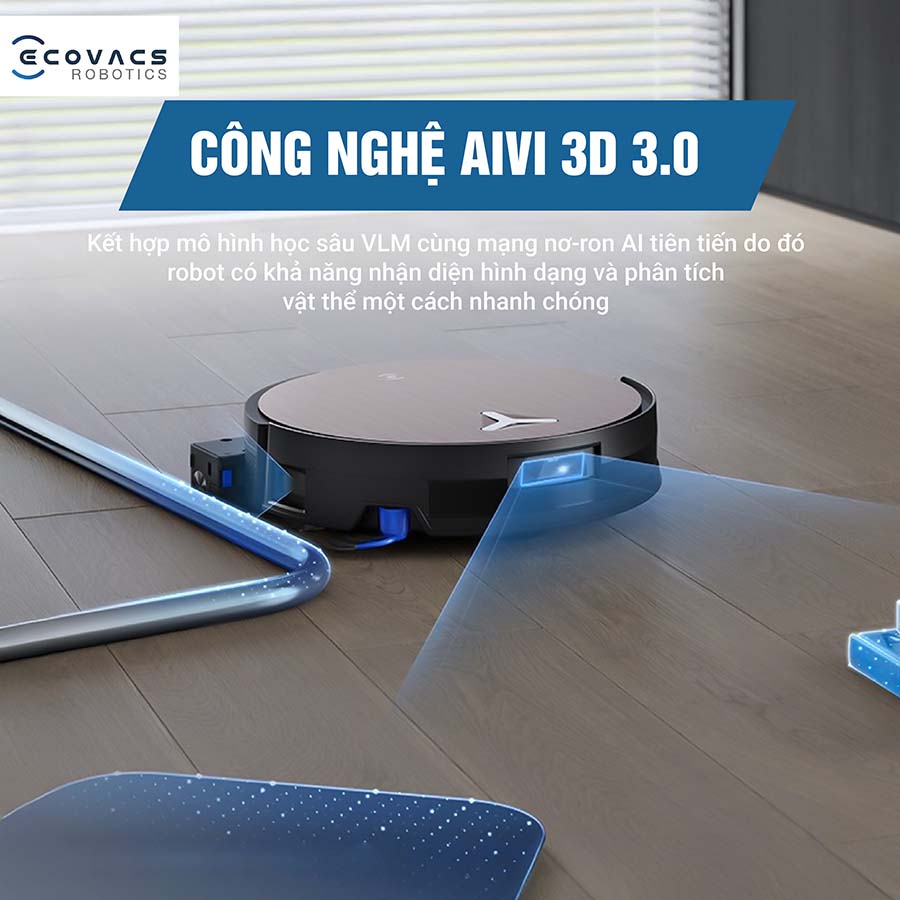 Robot hút bụi lau nhà Ecovacs Deebot X11 OmniCyclone