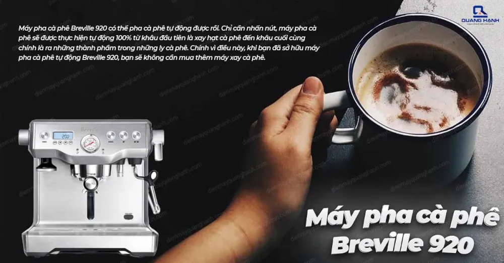 Máy pha cà phê Breville 920